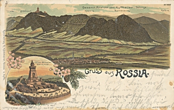 Sittendorf: Totalansicht vom Kyffh�user-Gebirge